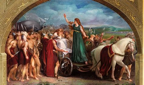  The Revolt of Boudica,  a Fierce Rebellion against Roman Rule in Britannia during the 1st Century AD